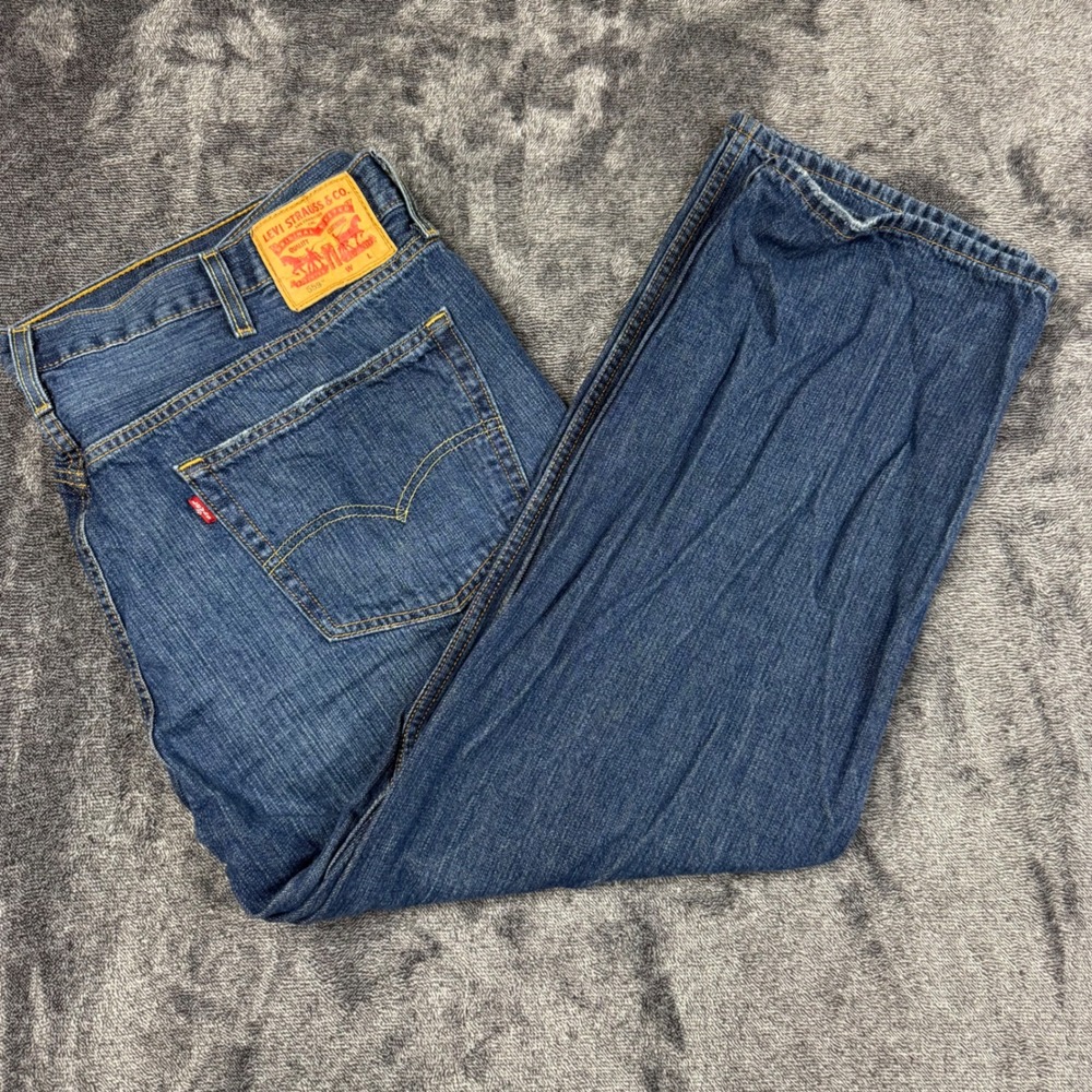 Levi Strauss Jeans 559 Blue 44x28 Denim Relaxed Straight Leg